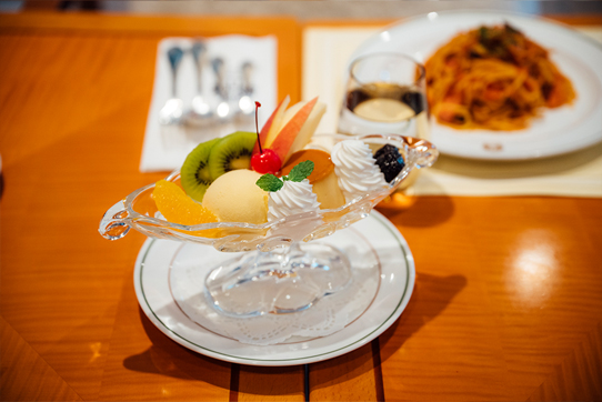 プリン・ア・ラ・モード