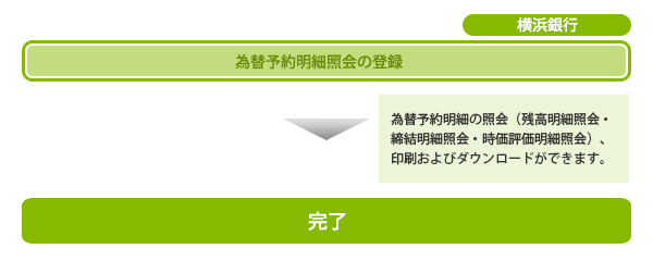 為替予約明細照会概要