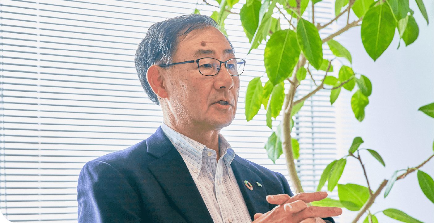株式会社ハリマビステム 免出 一郎 代表取締役社長イメージ