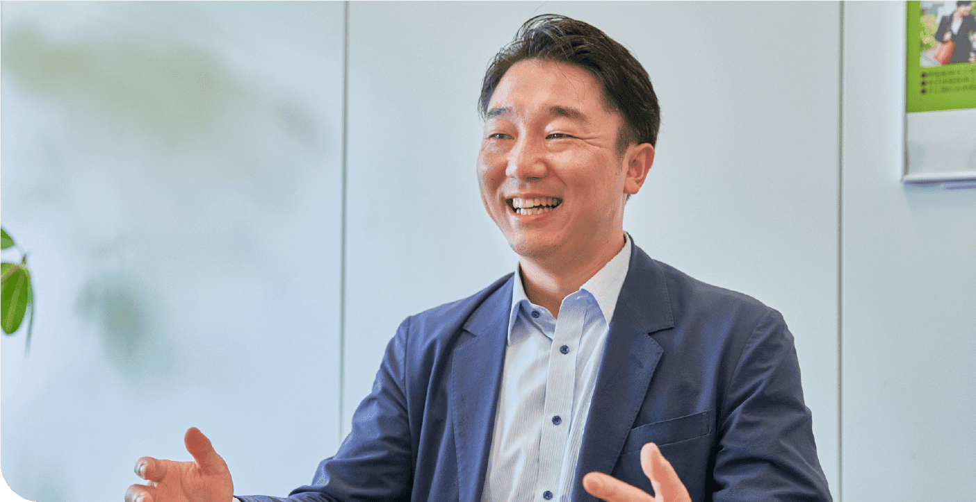 横浜銀行 横浜中央エリア 法人渉外課 加納 健人 課長イメージ