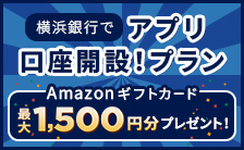 横浜銀行でアプリ口座開設！プラン